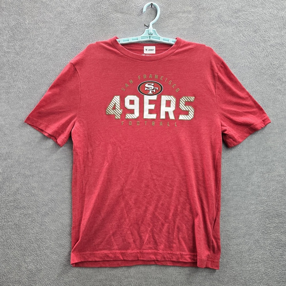 San Francisco 49ers Men Shirt M Red NFL Team Apparel Football Sports Fan
